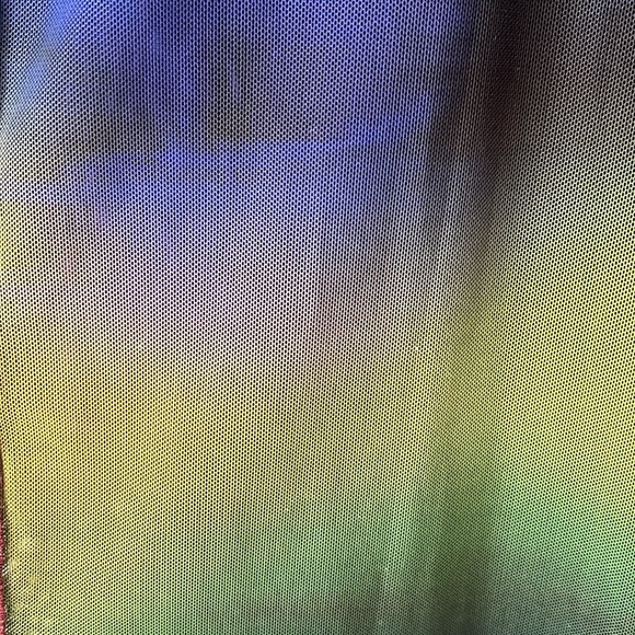 ASOS Mesh Sunset Dress - Picture 7 of 9